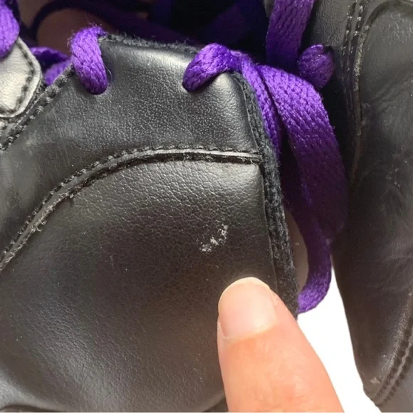 Nike Greco Supreme Womens Size 7.5 Wrestling Shoes Purple Black Sneakers 316552 - Picture 15 of 16